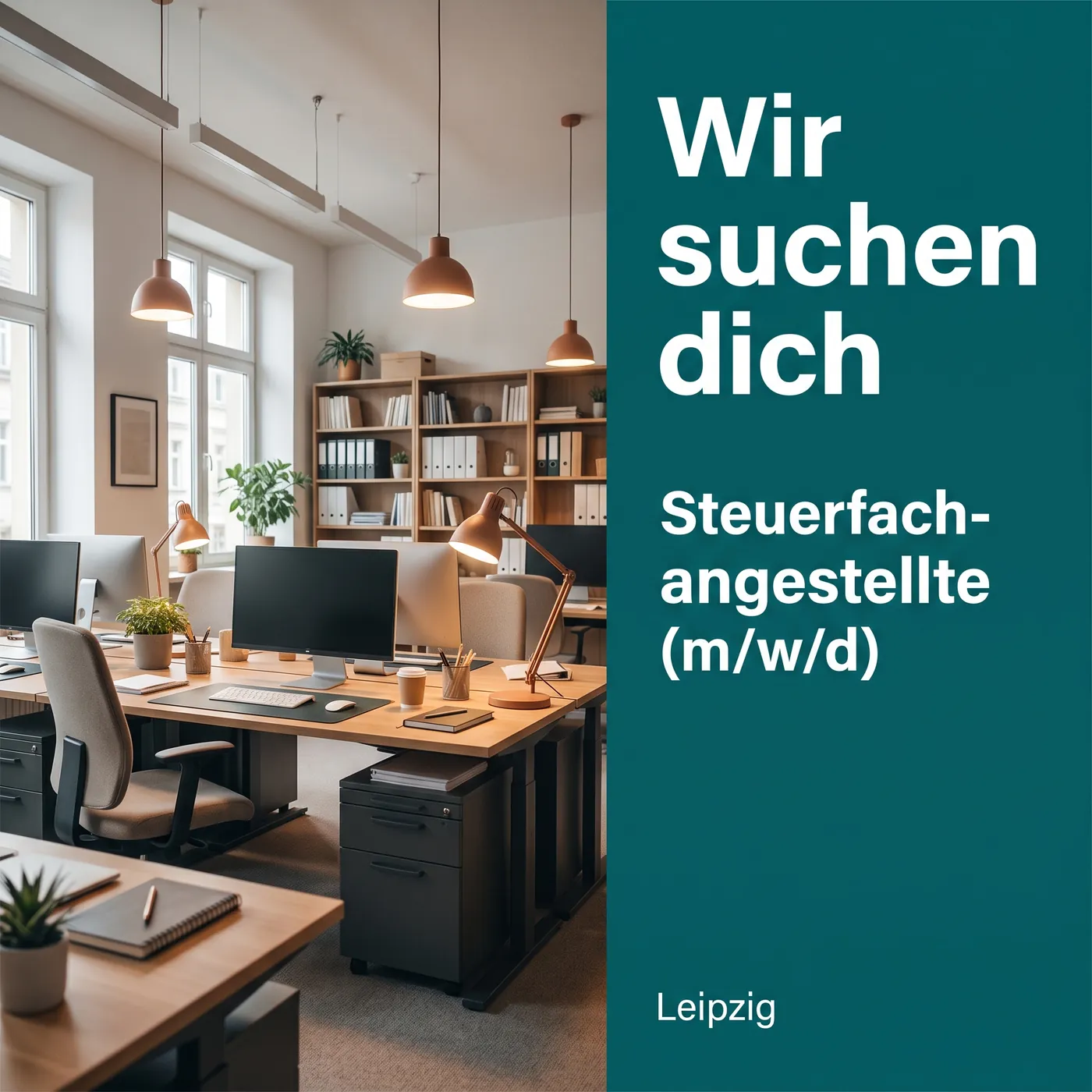 Beispielergebnis: Visual für eine Stellenanzeige